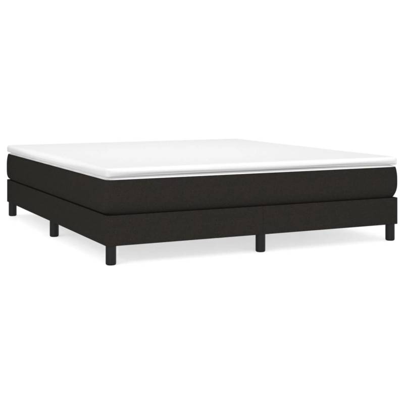 vidaXL Boxspringbett Schwarz 180x200 cm Stoff1358805 von VIDAXL