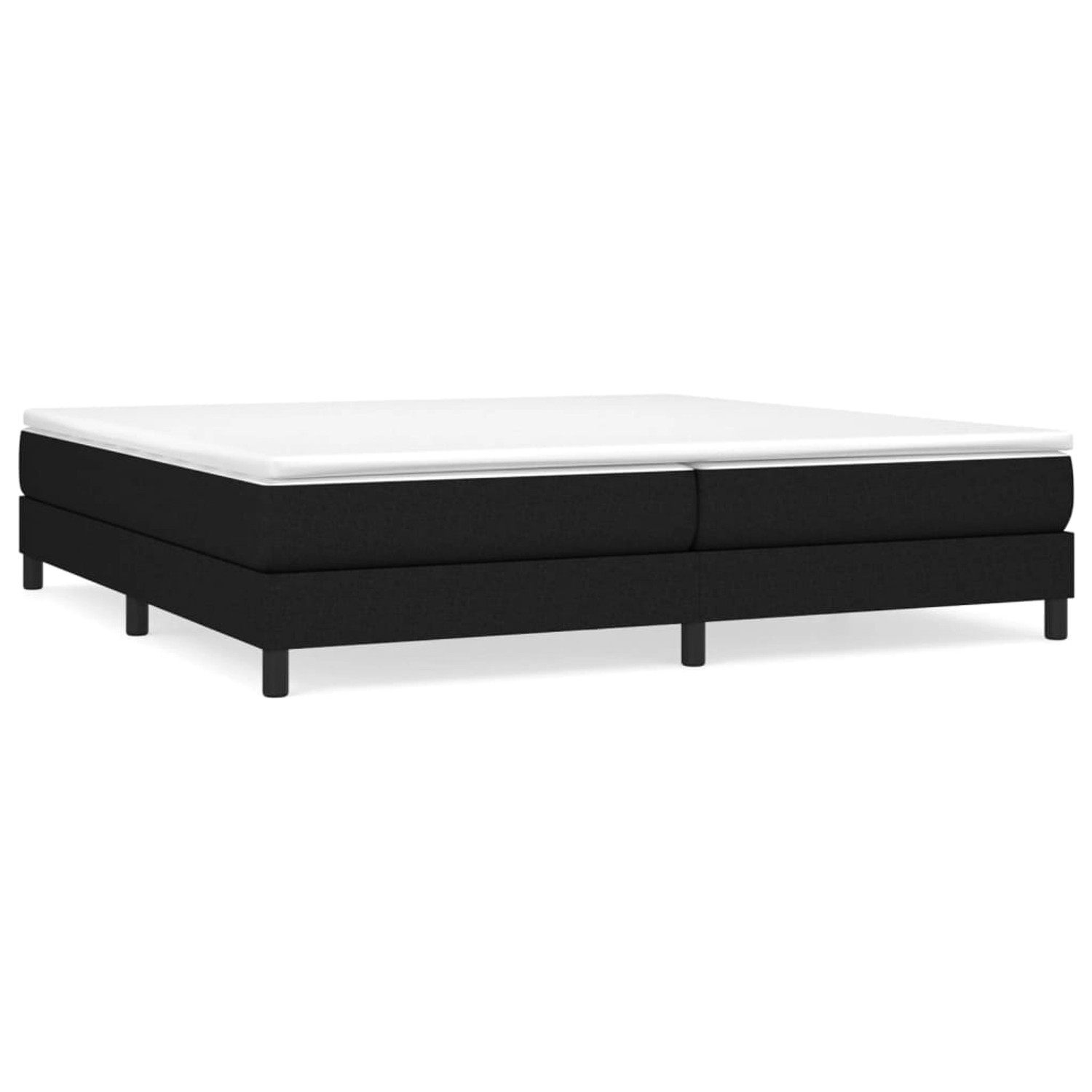 vidaXL Boxspringbett Schwarz 200x200 cm Stoff1389202 vidaXL Boxspringbett Schwarz 200x200 cm Stoff1389202 von VIDAXL