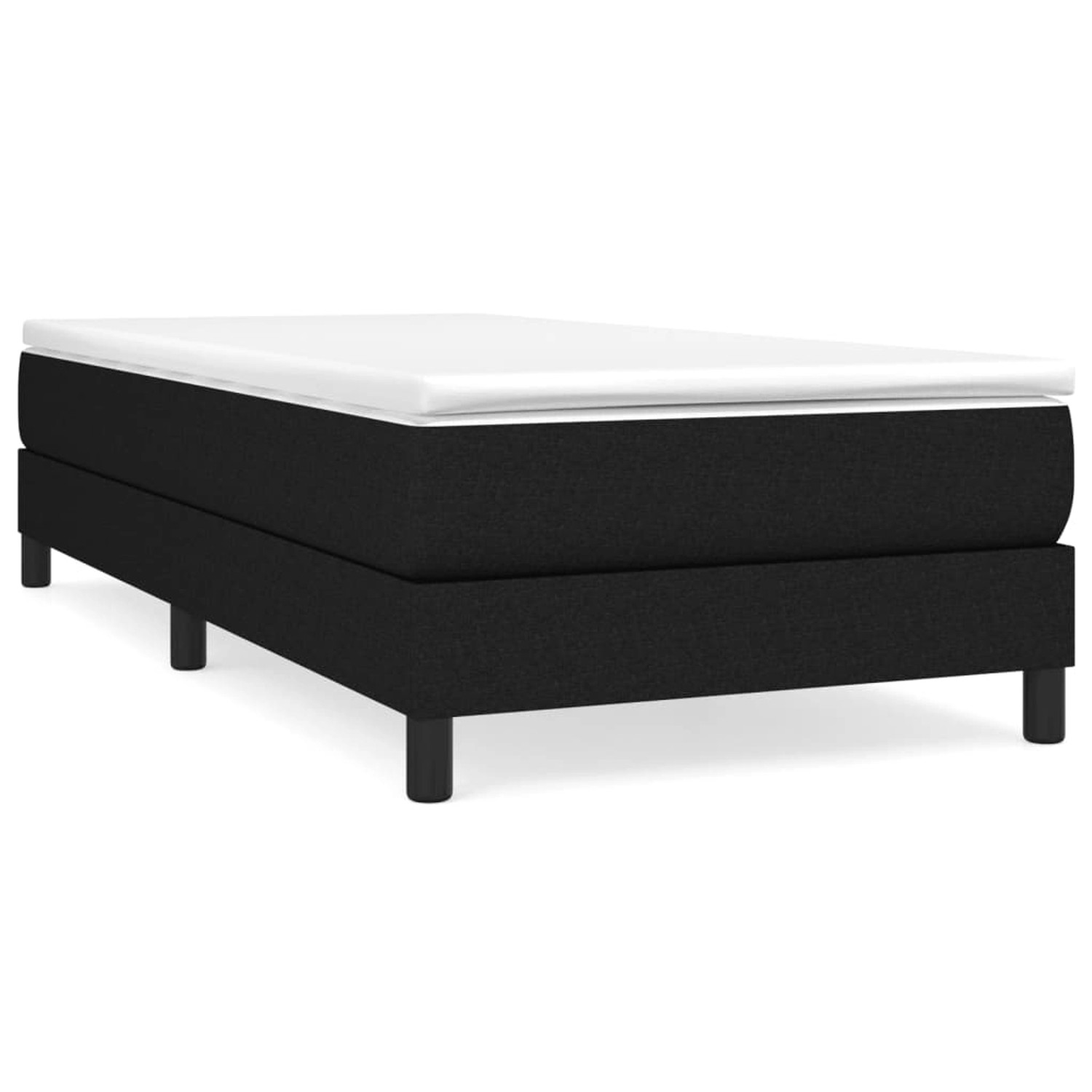 vidaXL Boxspringbett Schwarz 90x200 cm Stoff1348303 vidaXL Boxspringbett Schwarz 90x200 cm Stoff1348303 von VIDAXL