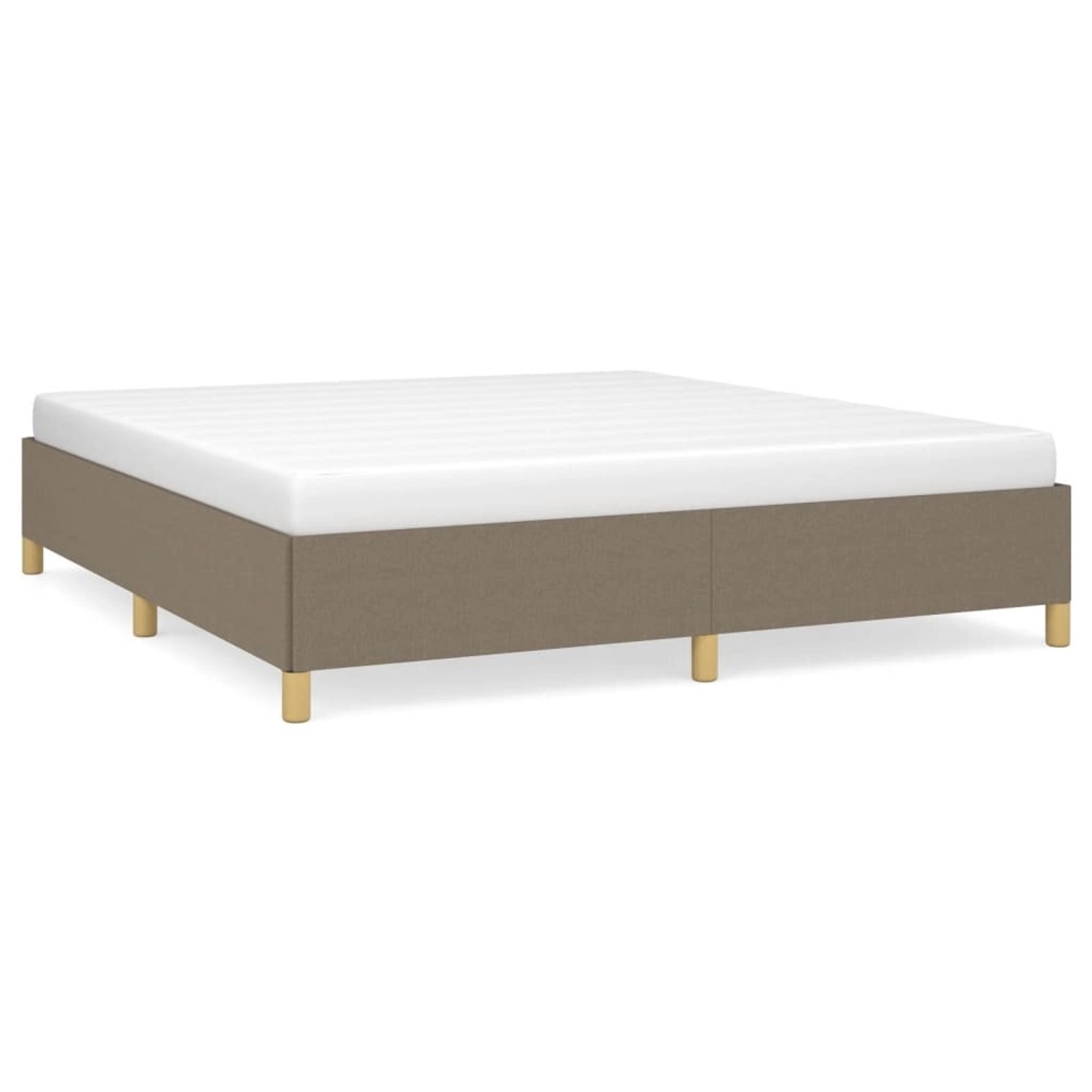 vidaXL Boxspringbett Taupe 160x200 cm Stoff1359392 vidaXL Boxspringbett Taupe 160x200 cm Stoff1359392 von VIDAXL