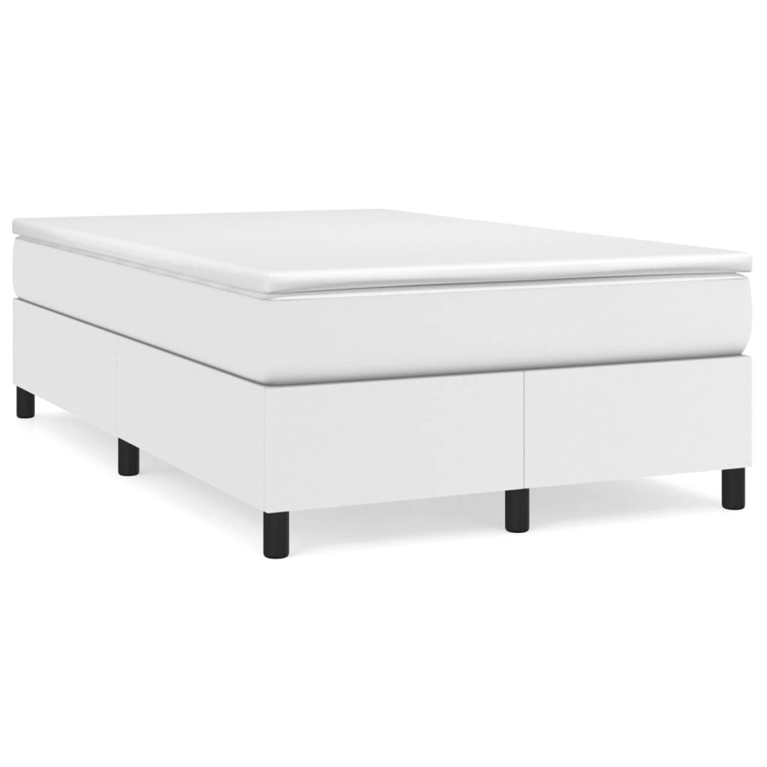 vidaXL Boxspringbett Weiß 120x200 cm Kunstleder1469675 vidaXL Boxspringbett Weiß 120x200 cm Kunstleder1469675 von VIDAXL