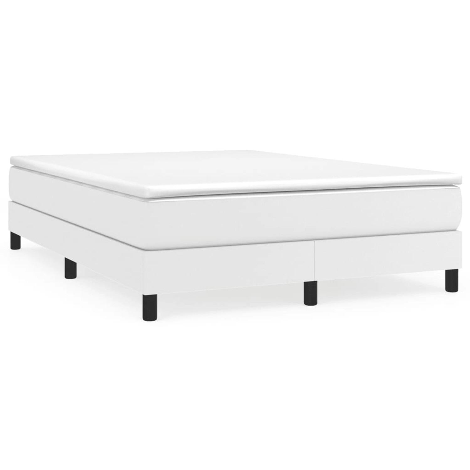 vidaXL Boxspringbett Weiß 140x200 cm Kunstleder1398825 vidaXL Boxspringbett Weiß 140x200 cm Kunstleder1398825 von VIDAXL