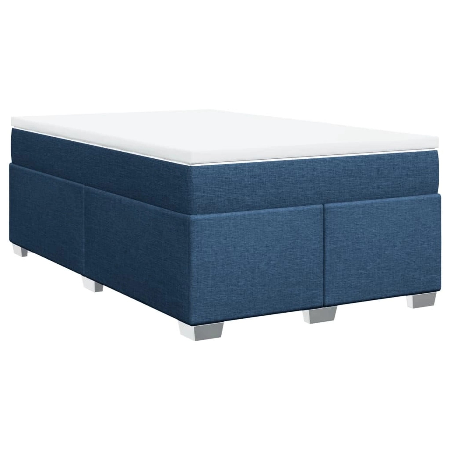 vidaXL Boxspringbett mit Matratze Blau 120x200 cm Stoff2100952 vidaXL Boxspringbett mit Matratze Blau 120x200 cm Stoff2100952 von VIDAXL