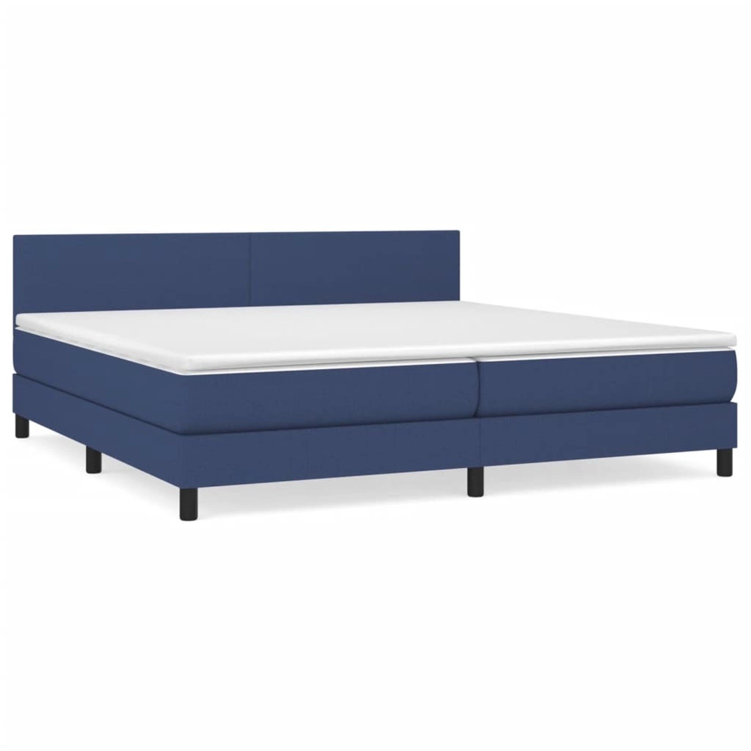 vidaXL Boxspringbett mit Matratze Blau 200x200 cm Stoff1373039 vidaXL Boxspringbett mit Matratze Blau 200x200 cm Stoff1373039 von VIDAXL
