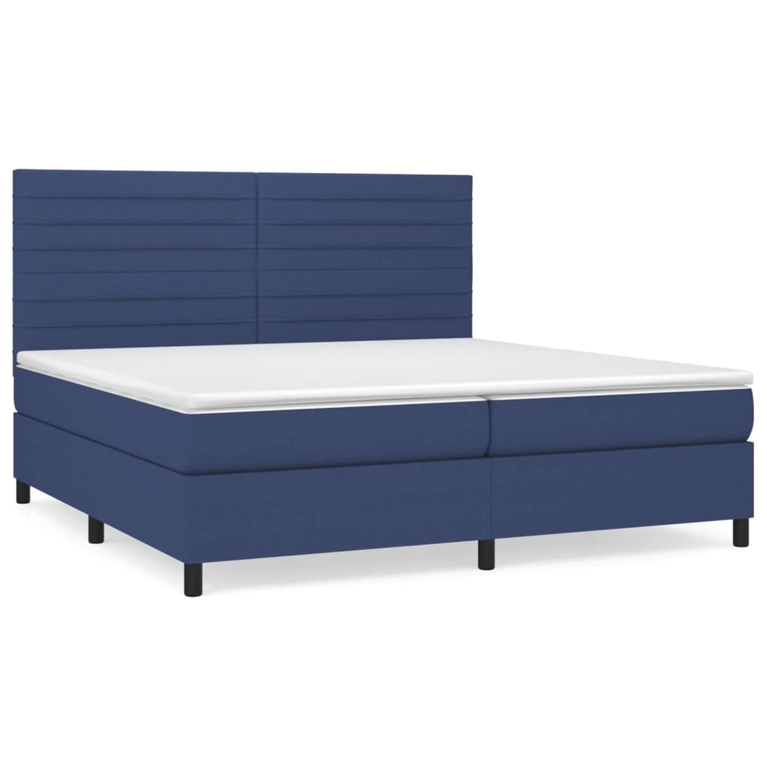 vidaXL Boxspringbett mit Matratze Blau 200x200 cm Stoff1383243 vidaXL Boxspringbett mit Matratze Blau 200x200 cm Stoff1383243 von VIDAXL