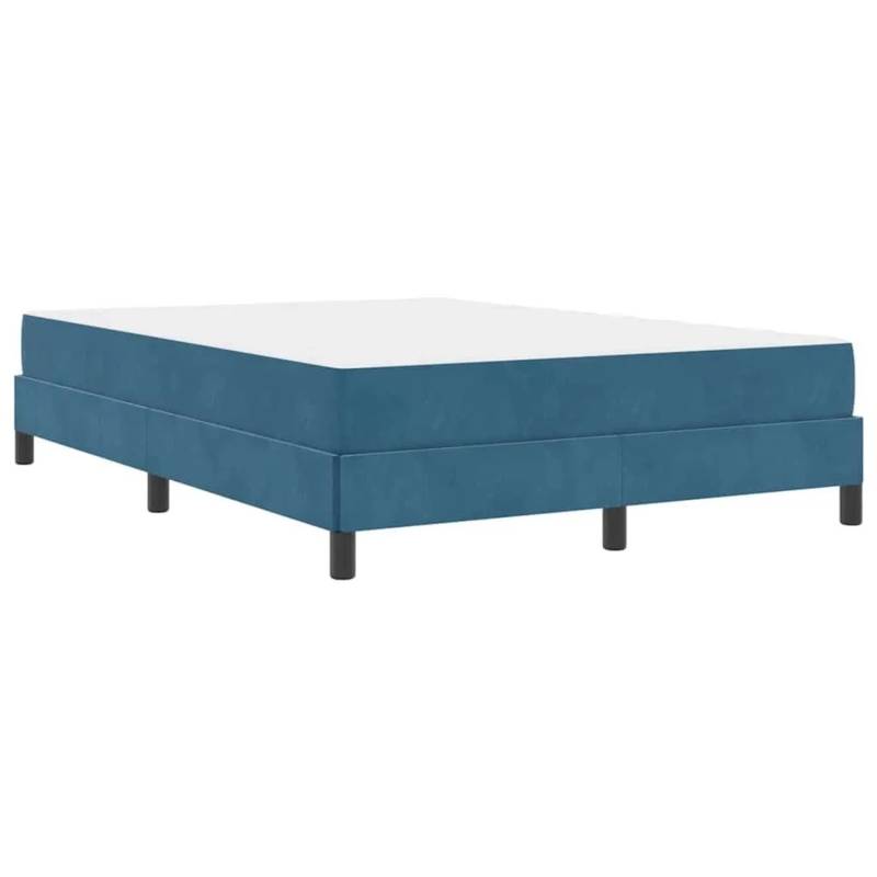 vidaXL Boxspringbett mit Matratze Dunkelblau 140 x 200 cm Stoff 3398699 vidaXL Boxspringbett mit Matratze Dunkelblau 140 x 200 cm Stoff 3398699 von VIDAXL