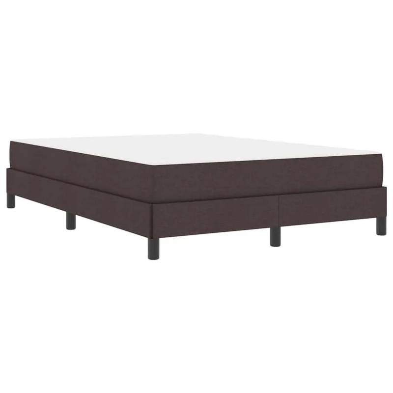 vidaXL Boxspringbett mit Matratze Dunkelbraun 140 x 200 cm Stoff 3398496 vidaXL Boxspringbett mit Matratze Dunkelbraun 140 x 200 cm Stoff 3398496 von VIDAXL