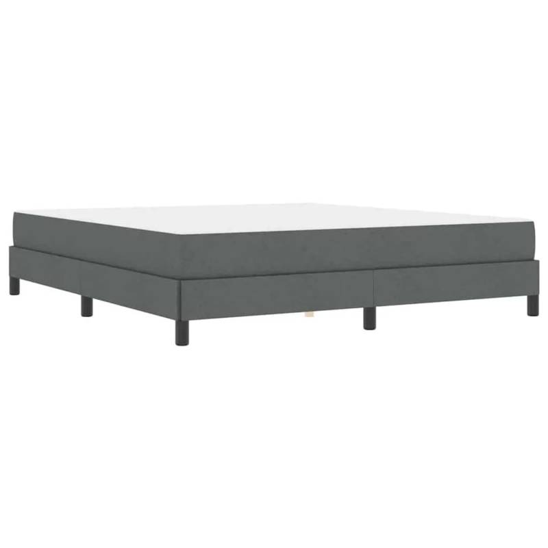 vidaXL Boxspringbett mit Matratze Dunkelgrau 180 x 200 cm Stoff 3398508 vidaXL Boxspringbett mit Matratze Dunkelgrau 180 x 200 cm Stoff 3398508 von VIDAXL