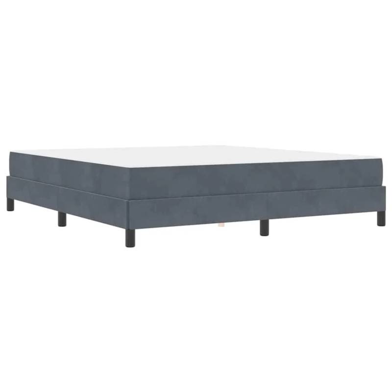 vidaXL Boxspringbett mit Matratze Dunkelgrau 180 x 200 cm Stoff 3398708 vidaXL Boxspringbett mit Matratze Dunkelgrau 180 x 200 cm Stoff 3398708 von VIDAXL