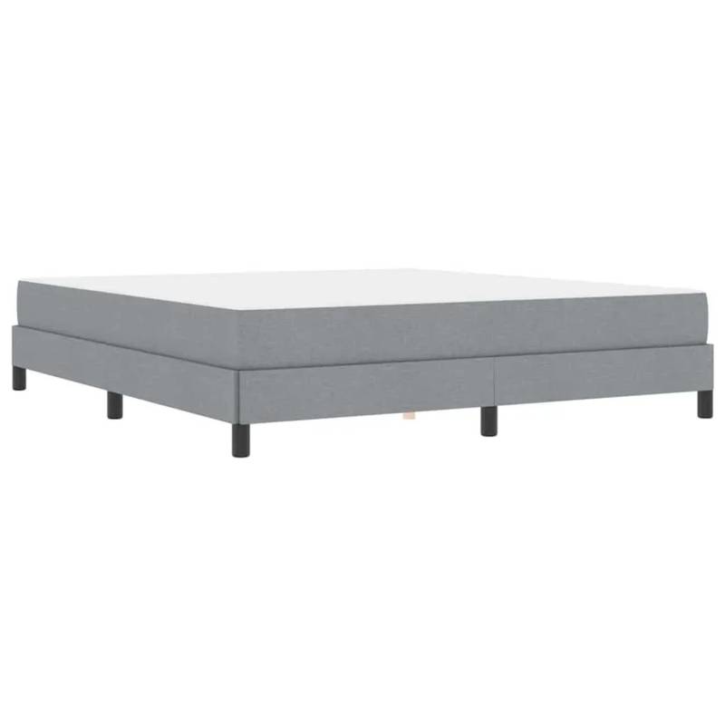 vidaXL Boxspringbett mit Matratze Hellgrau 180 x 200 cm Stoff 3398507 vidaXL Boxspringbett mit Matratze Hellgrau 180 x 200 cm Stoff 3398507 von VIDAXL