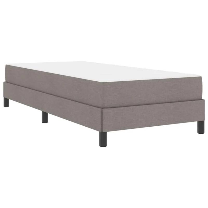 vidaXL Boxspringbett mit Matratze Taupe 100 x 200 cm Stoff 3398469 vidaXL Boxspringbett mit Matratze Taupe 100 x 200 cm Stoff 3398469 von VIDAXL