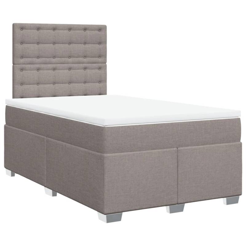 vidaXL Boxspringbett mit Matratze Taupe 120x190 cm Stoff 3290445 vidaXL Boxspringbett mit Matratze Taupe 120x190 cm Stoff 3290445 von VIDAXL