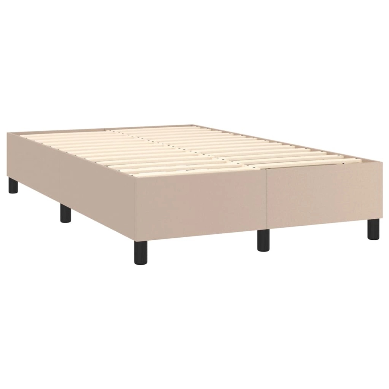 vidaXL Boxspringbett mit Matratze & LED Cappuccino-Braun 120x200cm1467790 vidaXL Boxspringbett mit Matratze & LED Cappuccino-Braun 120x200cm1467790 von VIDAXL