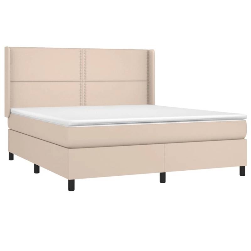 vidaXL Boxspringbett mit Matratze & LED Cappuccino-Braun 180x200cm 3139342 vidaXL Boxspringbett mit Matratze & LED Cappuccino-Braun 180x200cm 3139342 von VIDAXL