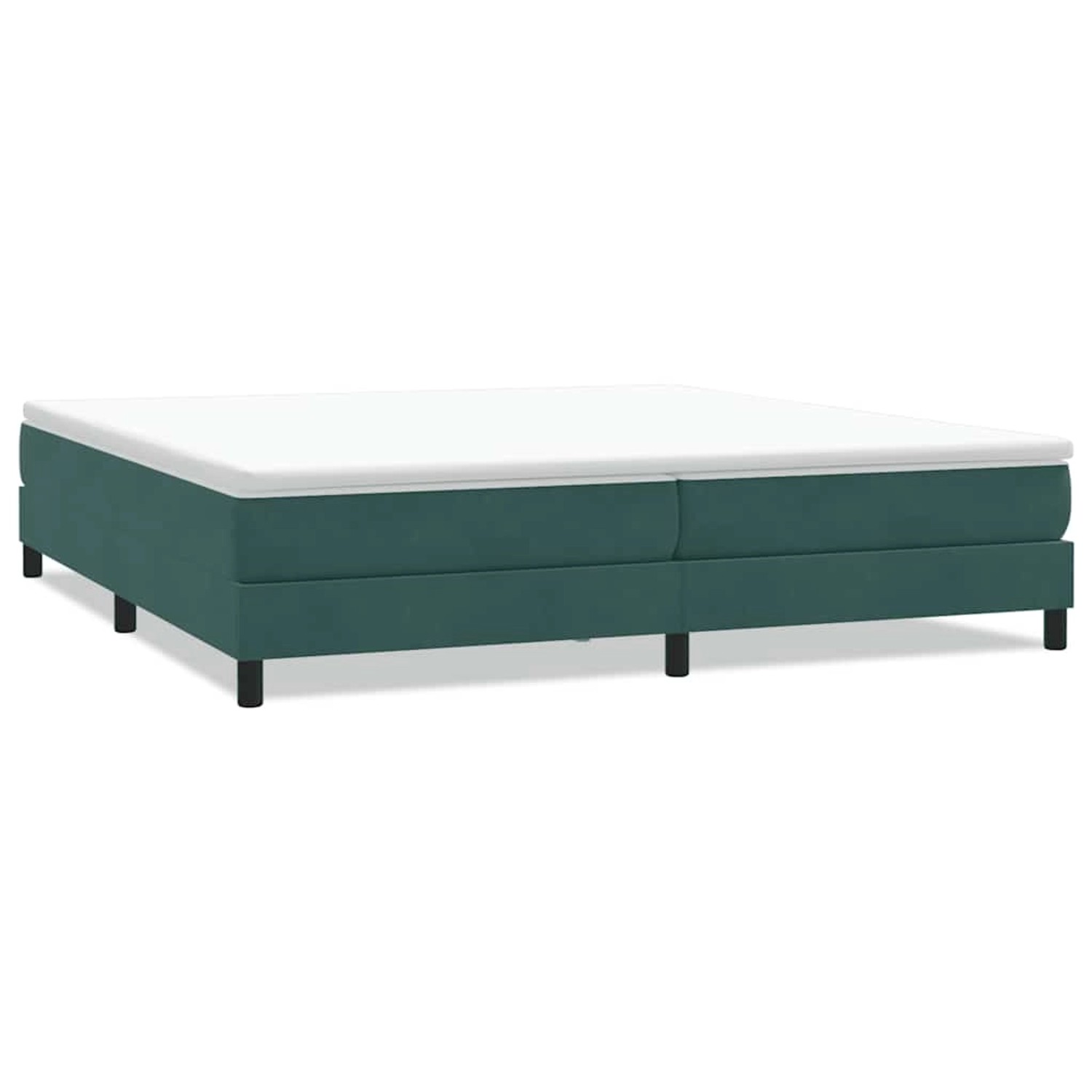 vidaXL Boxspringbett ohne Matratze Dunkelgrün 200x210 cm Samt 3315846 vidaXL Boxspringbett ohne Matratze Dunkelgrün 200x210 cm Samt 3315846 von VIDAXL