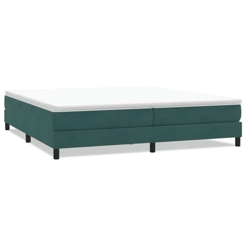 vidaXL Boxspringbett ohne Matratze Dunkelgrün 200x210 cm Samt 3315846 vidaXL Boxspringbett ohne Matratze Dunkelgrün 200x210 cm Samt 3315846 von VIDAXL