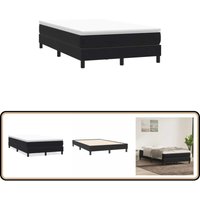 vidaXL Boxspringbett ohne Matratze Schwarz 120x210 cm Samt vidaXL Boxspringbett ohne Matratze Schwarz 120x210 cm Samt von VIDAXL