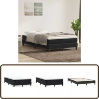 vidaXL Boxspringbett ohne Matratze Schwarz 120x220 cm Samt vidaXL Boxspringbett ohne Matratze Schwarz 120x220 cm Samt von VIDAXL