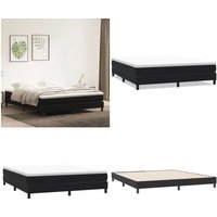 vidaXL Boxspringbett ohne Matratze Schwarz 180x220 cm Samt vidaXL Boxspringbett ohne Matratze Schwarz 180x220 cm Samt von VIDAXL