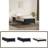 vidaXL Boxspringbett ohne Matratze Schwarz 90x220 cm Samt vidaXL Boxspringbett ohne Matratze Schwarz 90x220 cm Samt von VIDAXL
