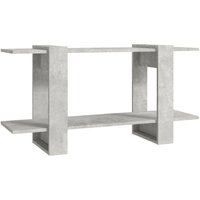 Bücherregal，Standregal Betongrau 100x30x51 cm Holzwerkstoff vidaXL von BONNEVIE