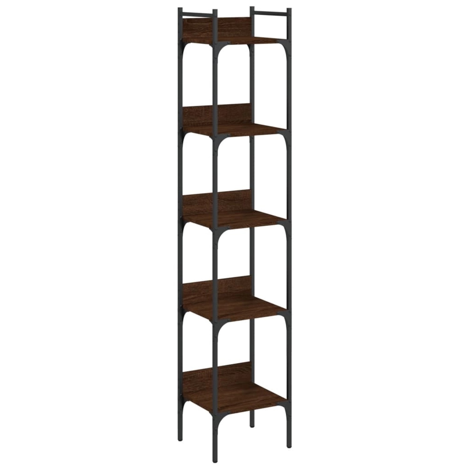 VidaXL Bücherregal 5 Böden Braun Eichen-Optik 35x30x174 cm VidaXL Bücherregal 5 Böden Braun Eichen-Optik 35x30x174 cm von VIDAXL