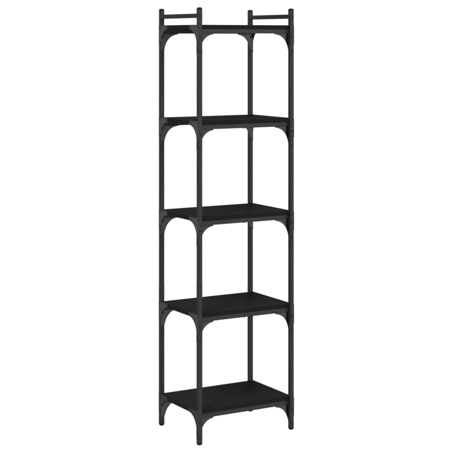 VidaXL Bücherregal 5 Böden Schwarz 40x30x154 cm Holzwerkstoff VidaXL Bücherregal 5 Böden Schwarz 40x30x154 cm Holzwerkstoff von VIDAXL