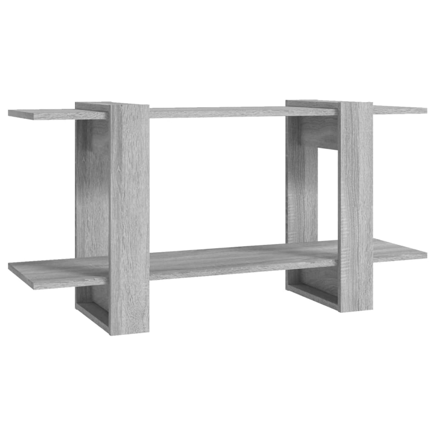 VidaXL Bücherregal Grau Sonoma 100x30x51 cm Holzwerkstoff VidaXL Bücherregal Grau Sonoma 100x30x51 cm Holzwerkstoff von VIDAXL