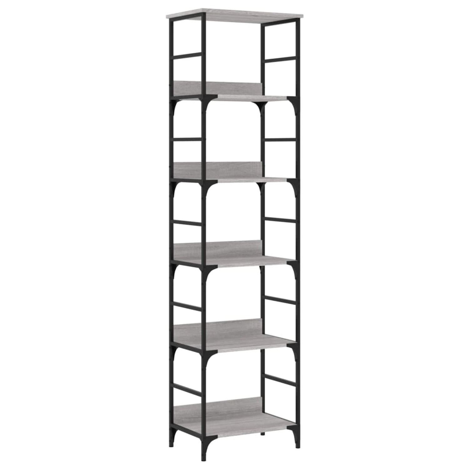VidaXL Bücherregal Grau Sonoma 50x33x188,5 cm Holzwerkstoff VidaXL Bücherregal Grau Sonoma 50x33x188,5 cm Holzwerkstoff von VIDAXL