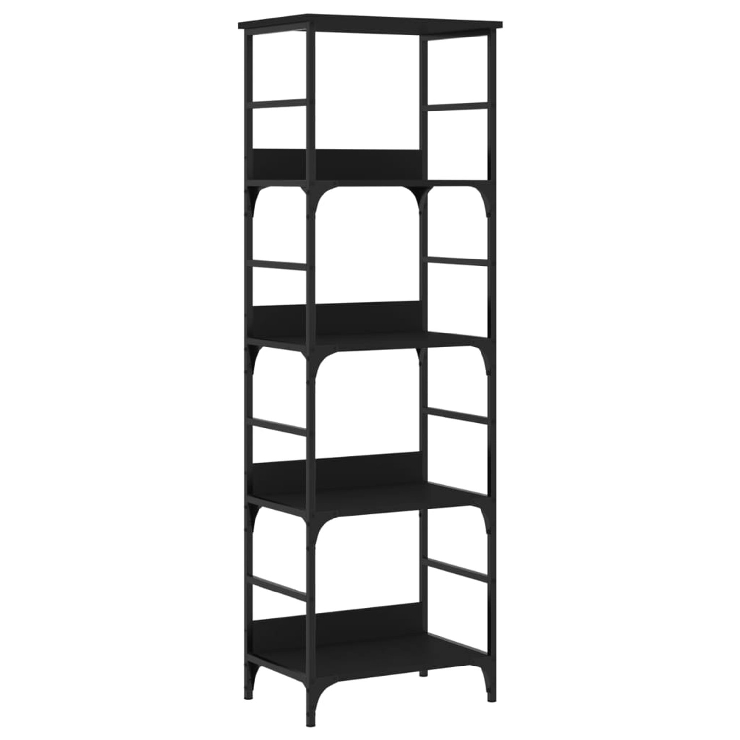 VidaXL Bücherregal Schwarz 50x33x153 cm Holzwerkstoff VidaXL Bücherregal Schwarz 50x33x153 cm Holzwerkstoff von VIDAXL