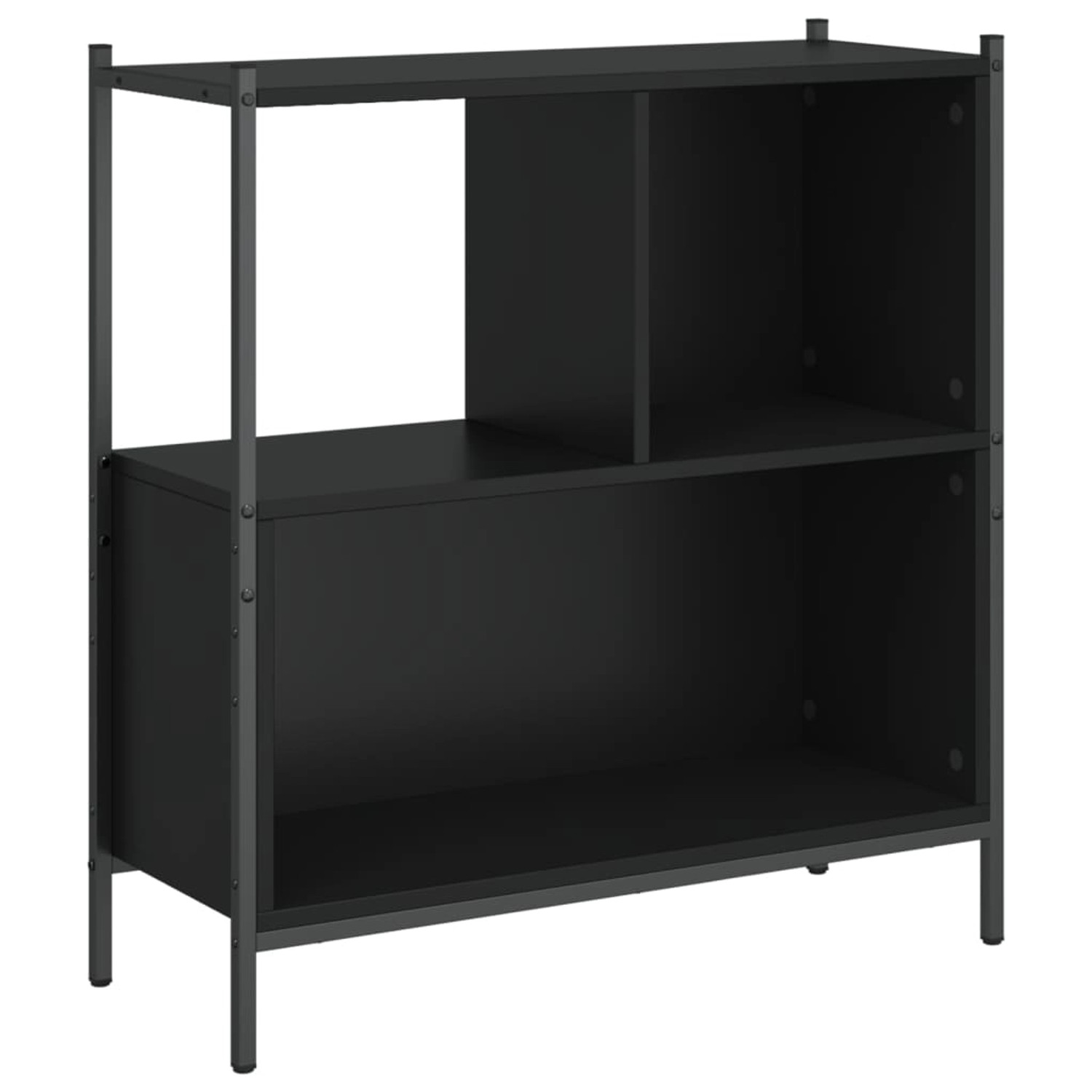 VidaXL Bücherregal Schwarz 72x28x77,5 cm Holzwerkstoff VidaXL Bücherregal Schwarz 72x28x77,5 cm Holzwerkstoff von VIDAXL