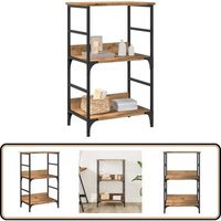 vidaXL Bücherschrank Artisan-Eiche 50x33x82 cm Holzwerkstoff von VIDAXL