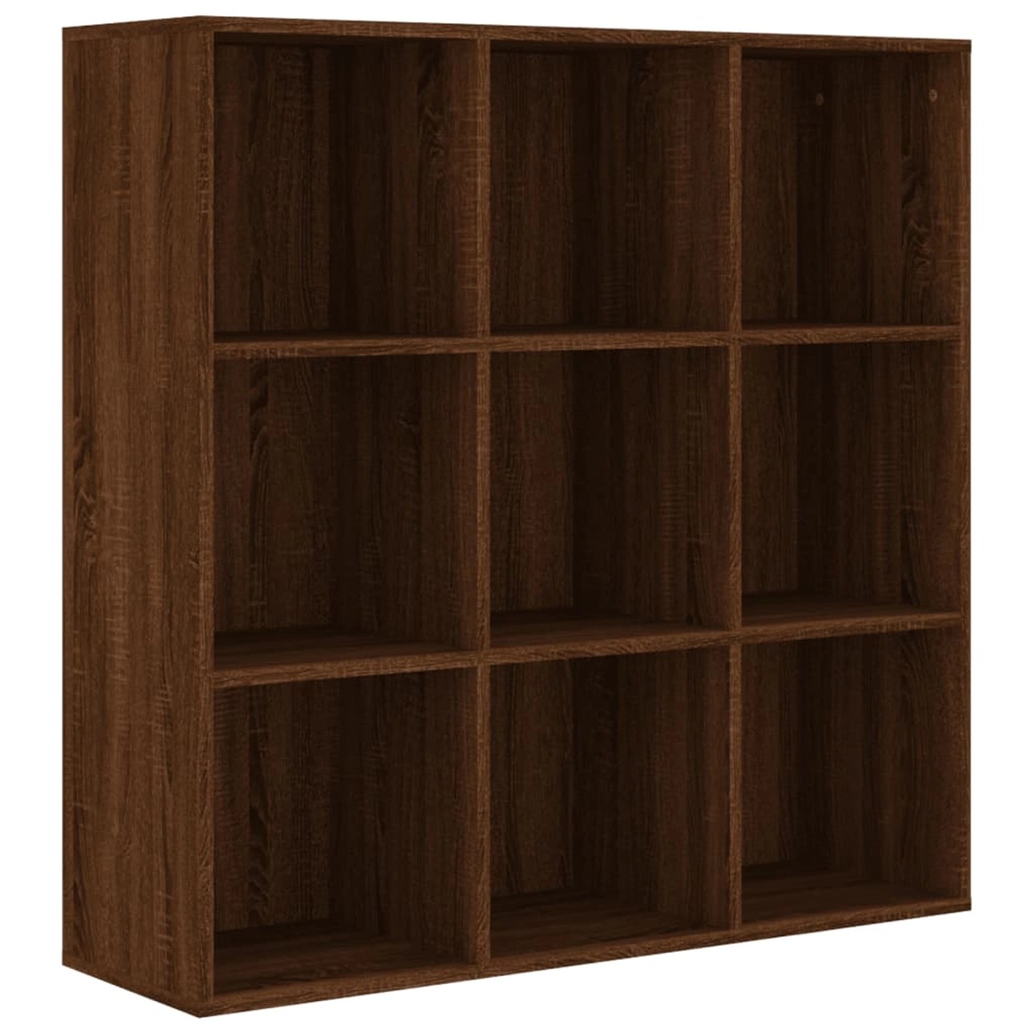 VidaXL Bücherschrank Braun Eichen-Optik 98x30x98 cm VidaXL Bücherschrank Braun Eichen-Optik 98x30x98 cm von VIDAXL