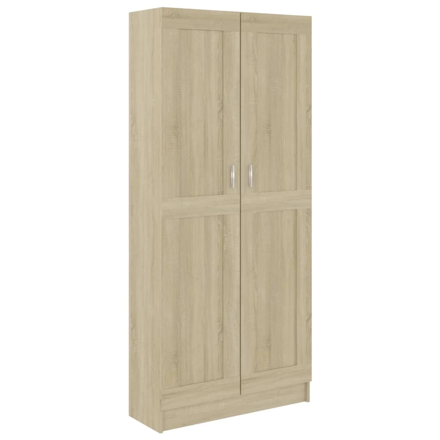 VidaXL Bücherschrank Sonoma-Eiche 82,5x30,5x185,5 cm Holzwerkstoff VidaXL Bücherschrank Sonoma-Eiche 82,5x30,5x185,5 cm Holzwerkstoff von VIDAXL