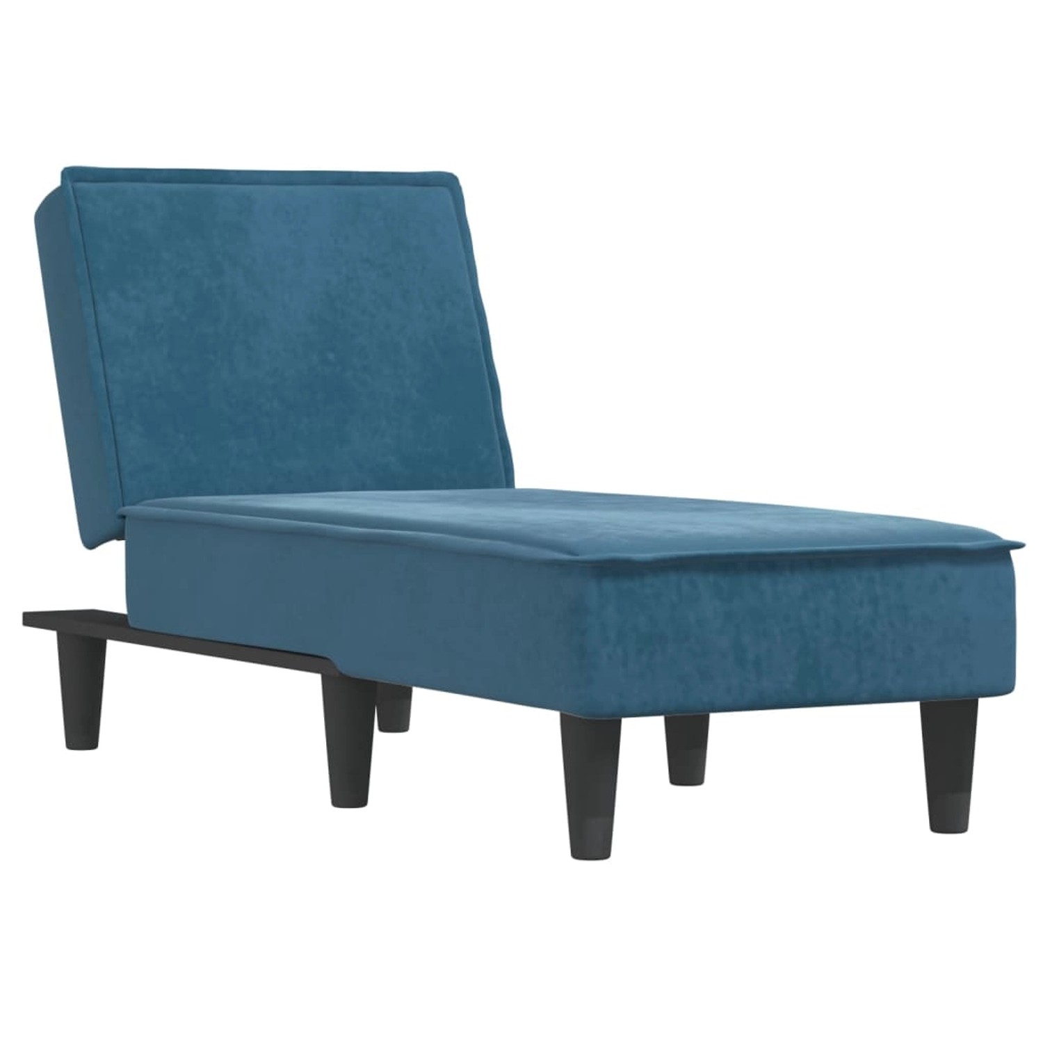 vidaXL Chaiselongue Blau Samt Modell 8 vidaXL Chaiselongue Blau Samt Modell 8 von VIDAXL