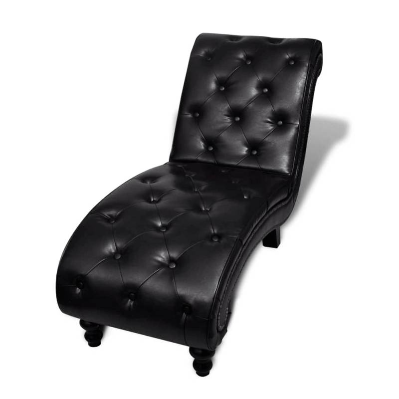 vidaXL Chaiselongue Braun Kunstleder Modell 1 von VIDAXL