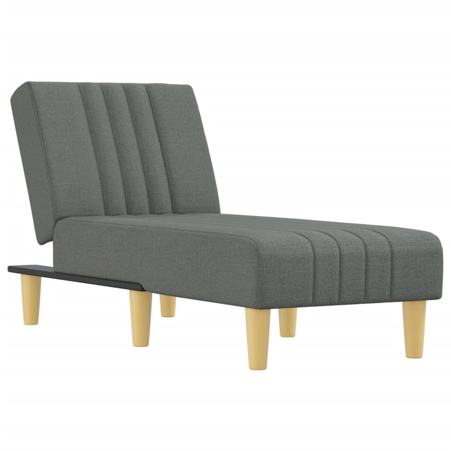 vidaXL Chaiselongue Dunkelgrau Stoff Modell 3 vidaXL Chaiselongue Dunkelgrau Stoff Modell 3 von VIDAXL