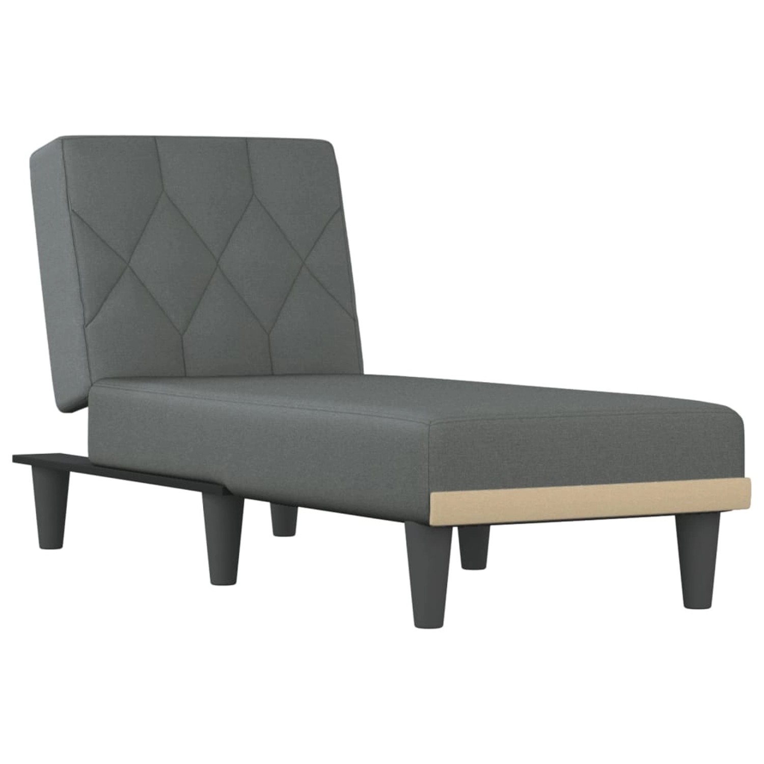 vidaXL Chaiselongue Dunkelgrau Stoff Modell 9 vidaXL Chaiselongue Dunkelgrau Stoff Modell 9 von VIDAXL