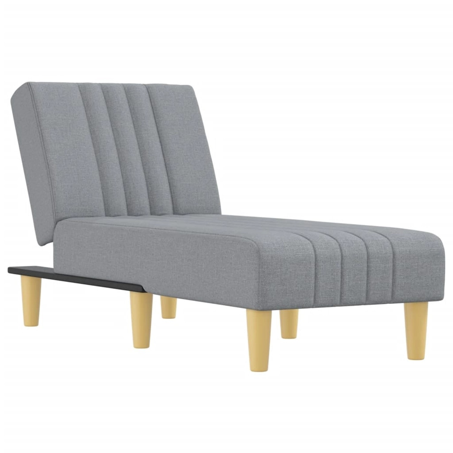 vidaXL Chaiselongue Hellgrau Stoff Modell 4 vidaXL Chaiselongue Hellgrau Stoff Modell 4 von VIDAXL