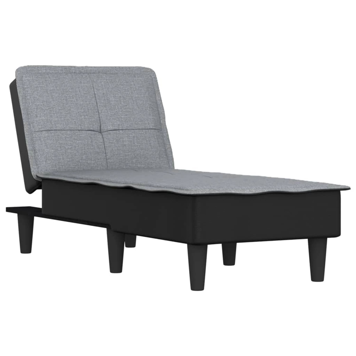 vidaXL Chaiselongue Hellgrau Stoff Modell 5 vidaXL Chaiselongue Hellgrau Stoff Modell 5 von VIDAXL
