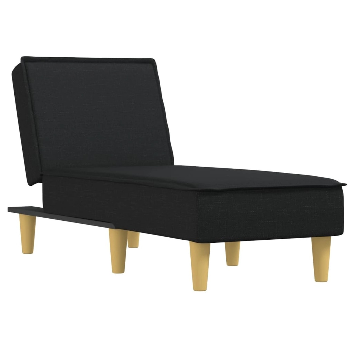 vidaXL Chaiselongue Schwarz Stoff Modell 8 vidaXL Chaiselongue Schwarz Stoff Modell 8 von VIDAXL