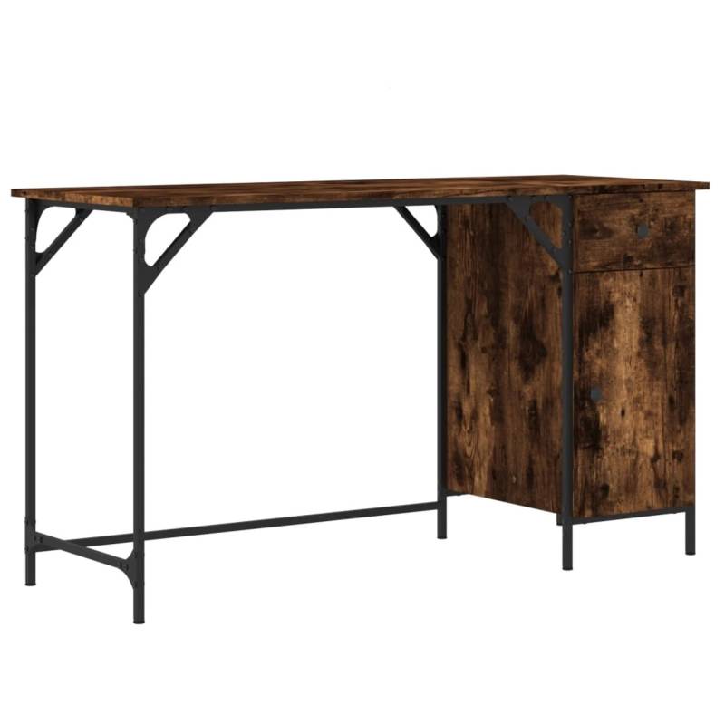 vidaXL Computertisch Räuchereiche 131x48x75 cm Holzwerkstoff 836220 vidaXL Computertisch Räuchereiche 131x48x75 cm Holzwerkstoff 836220 von VIDAXL