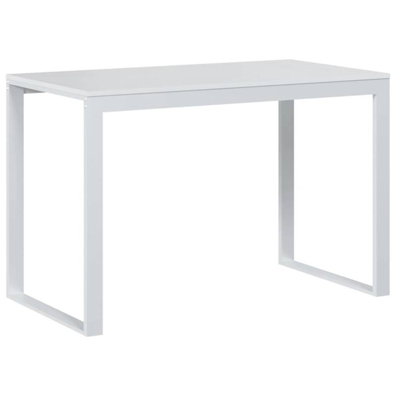 vidaXL Computertisch Weiß 110x60x73 cm Holzwerkstoff 30197 vidaXL Computertisch Weiß 110x60x73 cm Holzwerkstoff 30197 von VIDAXL