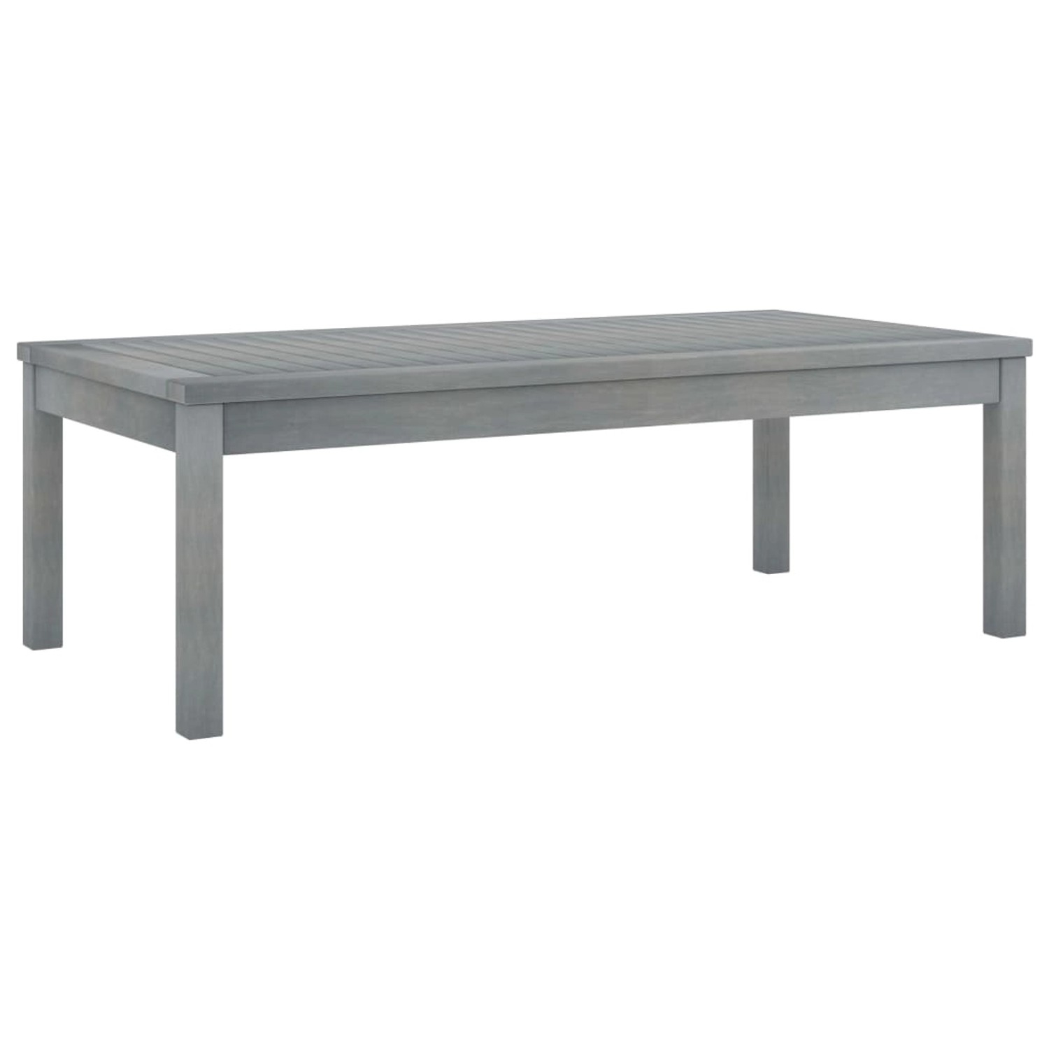 vidaXL Couchtisch 100x50x33 cm Grau Massivholz Akazie 311828 vidaXL Couchtisch 100x50x33 cm Grau Massivholz Akazie 311828 von VIDAXL