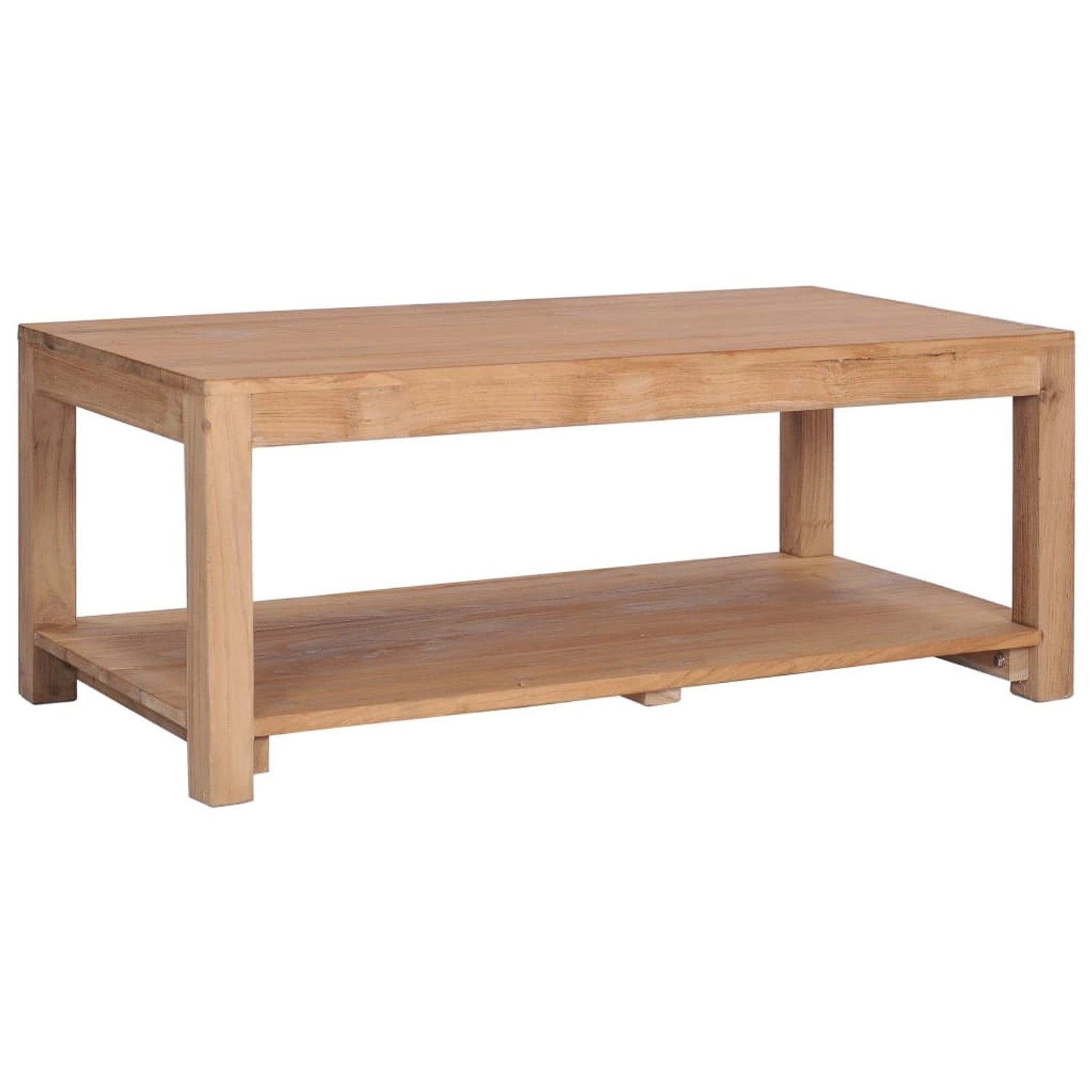 vidaXL Couchtisch 100x50x40 cm Massivholz Teak 282849 vidaXL Couchtisch 100x50x40 cm Massivholz Teak 282849 von VIDAXL