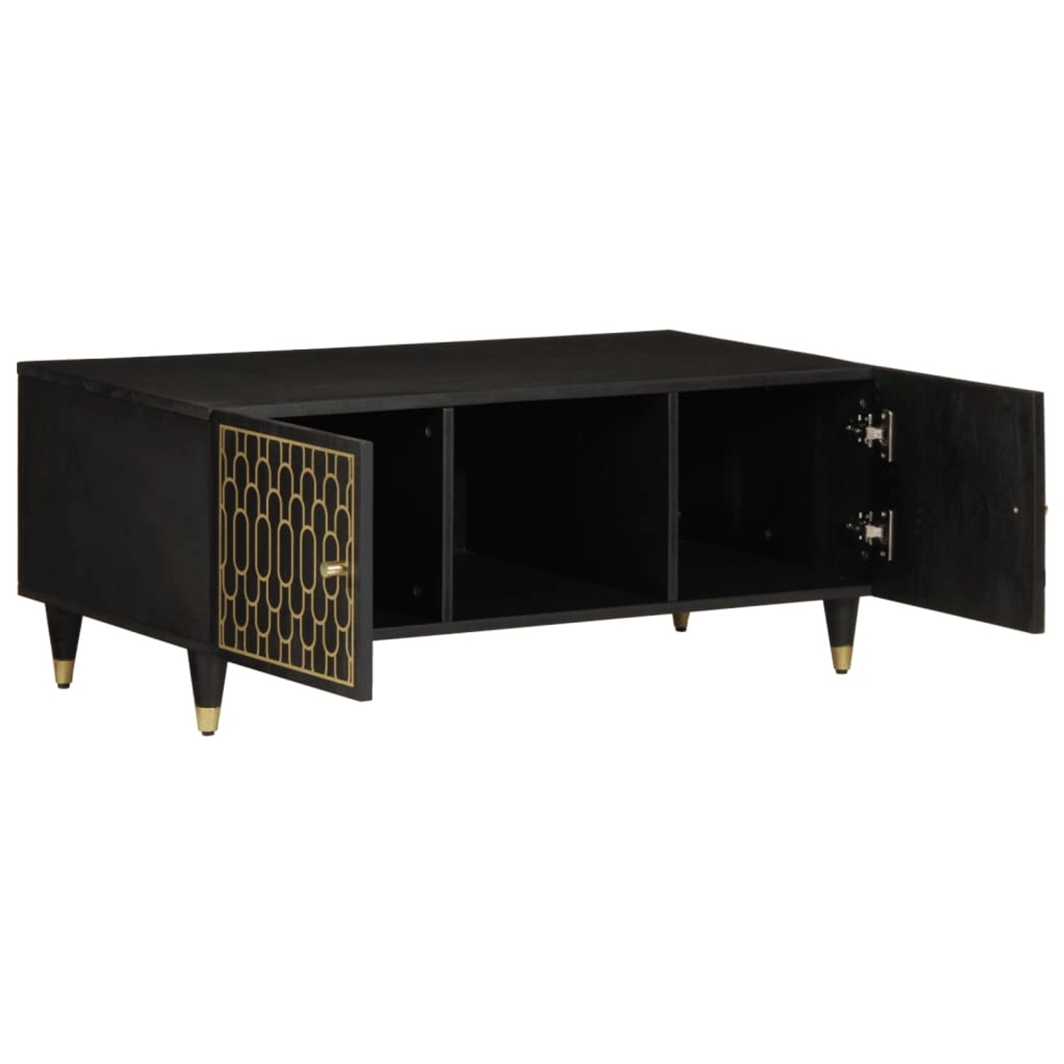 vidaXL Couchtisch 100x54x40 cm Massivholz Mango Modell 1 von VIDAXL
