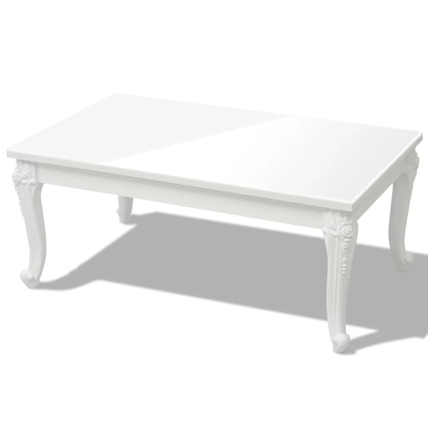 vidaXL Couchtisch 100x60x42 cm Hochglanz-Weiß 243380 vidaXL Couchtisch 100x60x42 cm Hochglanz-Weiß 243380 von VIDAXL
