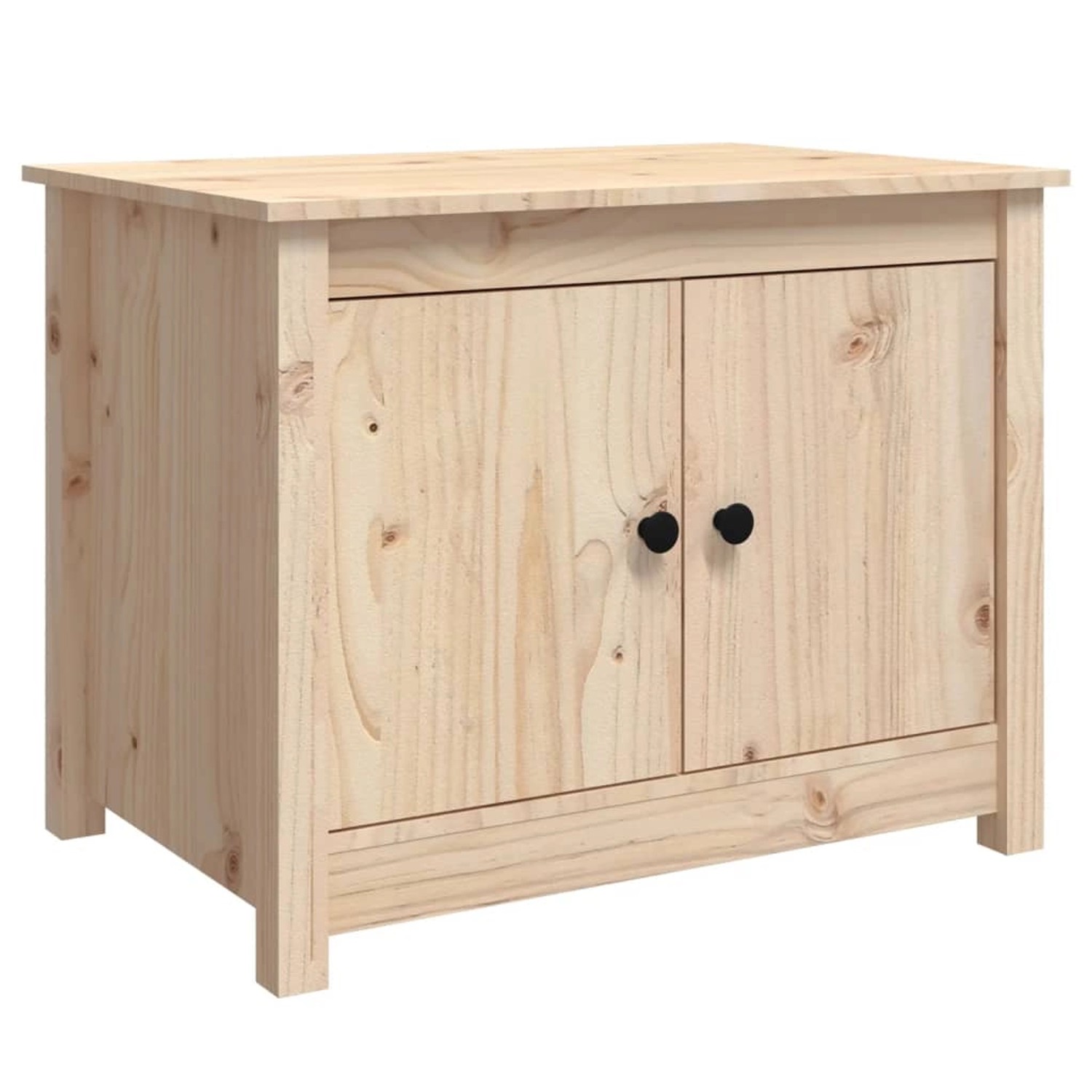 vidaXL Couchtisch 71x49x55 cm Massivholz Kiefer vidaXL Couchtisch 71x49x55 cm Massivholz Kiefer von VIDAXL