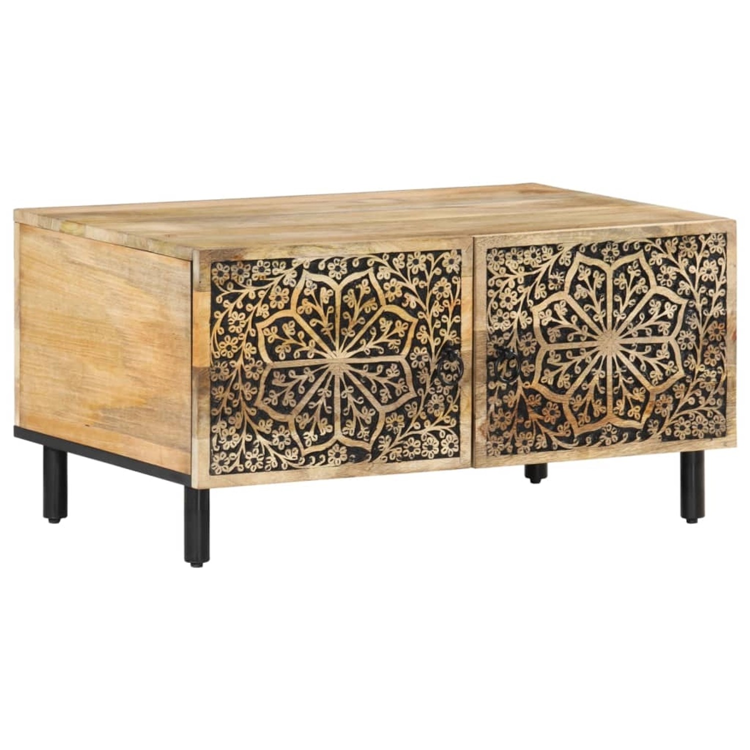 vidaXL Couchtisch 80x50x40 cm Massivholz Mango 358217 vidaXL Couchtisch 80x50x40 cm Massivholz Mango 358217 von VIDAXL