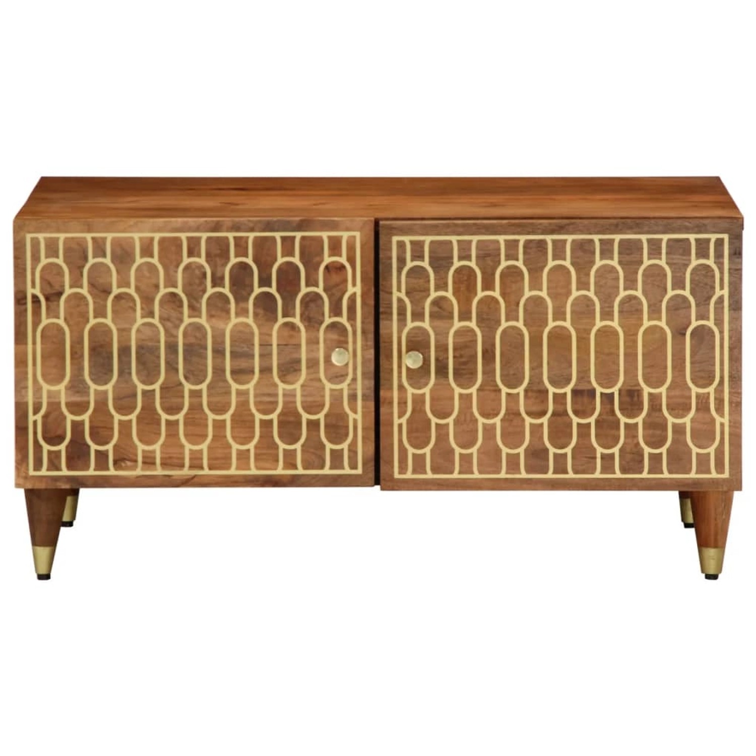 vidaXL Couchtisch 80x50x40 cm Massivholz Mango Modell 5 vidaXL Couchtisch 80x50x40 cm Massivholz Mango Modell 5 von VIDAXL